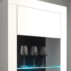 Loftscape Wohnwand Accra I (4-teilig) - Weiß / Anthrazit -Wohnzimmermöbel boutique en ligne 1000348830 220506 041 DETAILS P000000001000348830