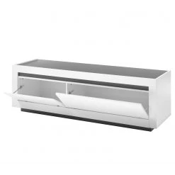 Loftscape Wohnwand Accra II (4-teilig) - Weiß / Anthrazit 33 Loftscape Wohnwand Accra II (4-teilig) - Weiß / Anthrazit -Wohnzimmermöbel boutique en ligne 1000348833 220506 032 DETAILS P000000001000348833