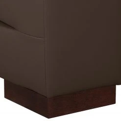 Loftscape Ecksofa Pitalito - Echtleder Maer: Dunkelbraun - Ottomane davorstehend rechts -Wohnzimmermöbel boutique en ligne 1000349696 220517 160 DETAILS P000000001000349696