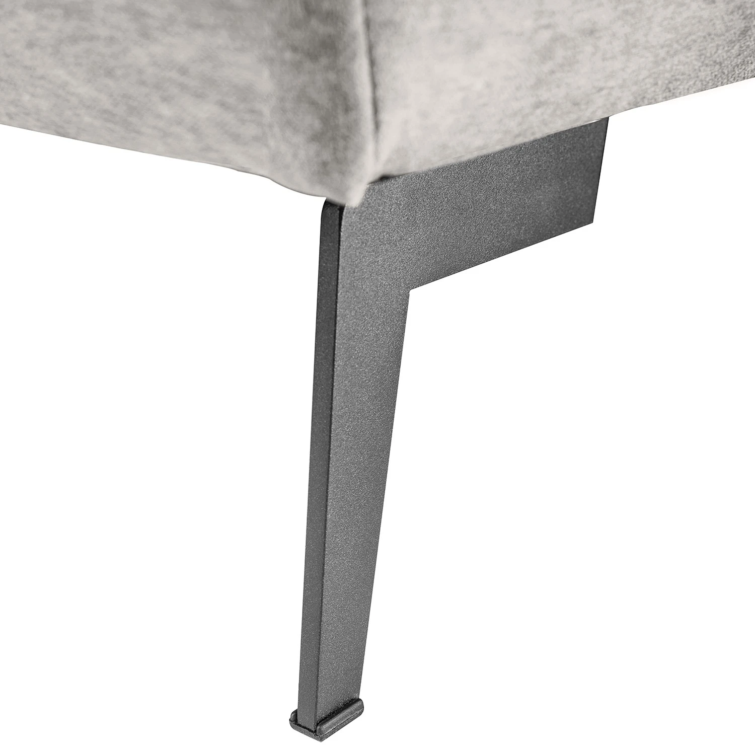 Norrwood Ecksofa Sombrilla - Samt Cloe: Hellgrau - Longchair davorstehend links 10 Norrwood Ecksofa Sombrilla - Samt Cloe: Hellgrau - Longchair davorstehend links – Bild 10