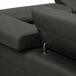 Loftscape Ecksofa Twister - Echtleder Maer: Espresso - Ottomane davorstehend links -Wohnzimmermöbel boutique en ligne 1000349744 220517 110 DETAILS P000000001000349744