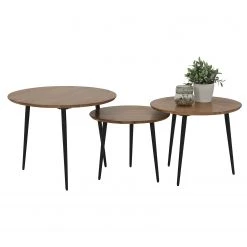 Red Living Beistelltisch Potosi (3er-Set) - Akazie massiv / Metall - Akazie / Schwarz 5 Red Living Beistelltisch Potosi (3er-Set) - Akazie massiv / Metall - Akazie / Schwarz -Wohnzimmermöbel boutique en ligne 1000349796 220505 031 DETAILS P000000001000349796