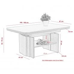 Loftscape Couchtisch Pohang - Buche Dekor 5 Loftscape Couchtisch Pohang - Buche Dekor -Wohnzimmermöbel boutique en ligne 1000349800 220505 500 SKETCH DETAILS P000000001000349800 sketch