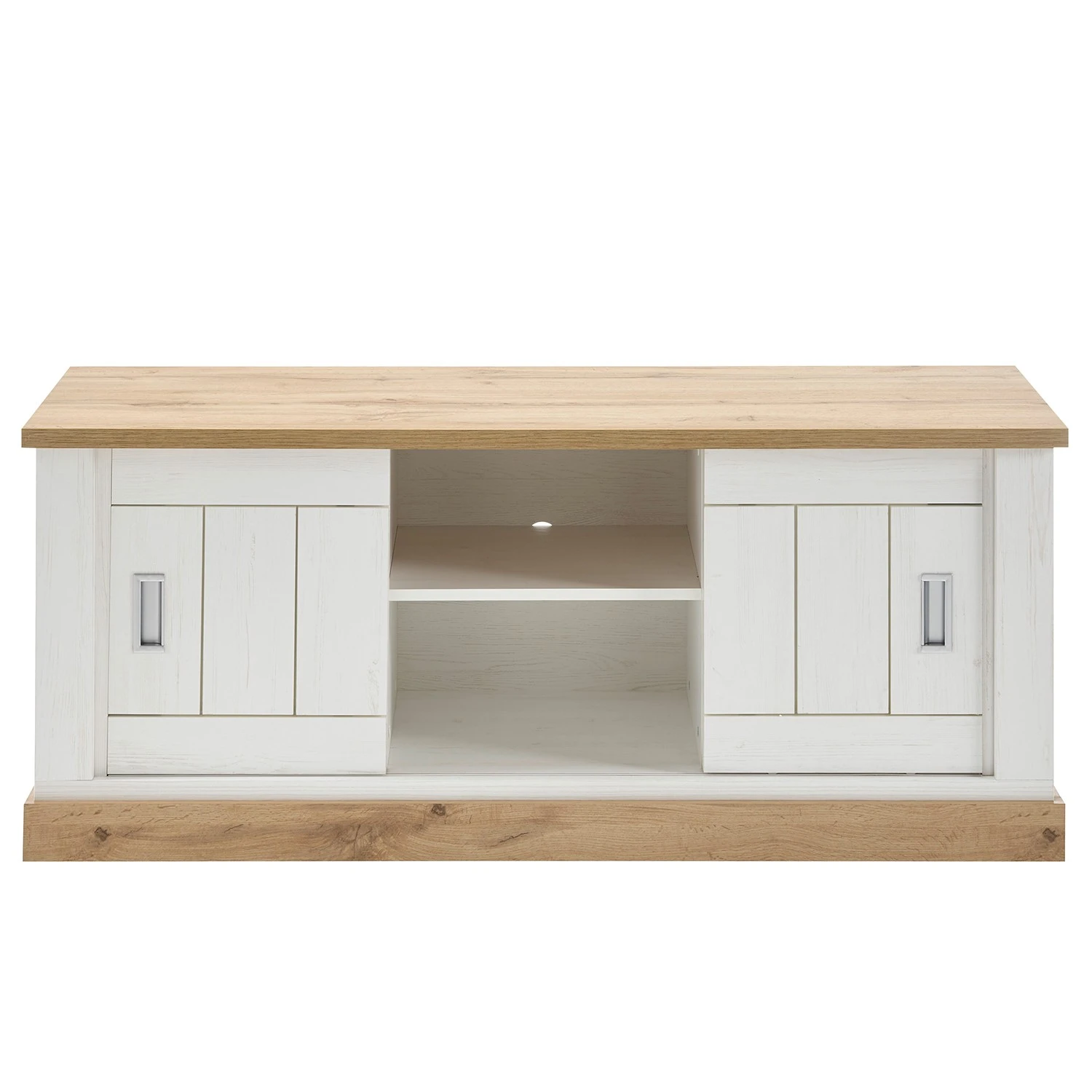 Ridgevalley Wohnwand Ollezy I (4-teilig) - Pinie Weiß Dekor / Eiche Wotan Dekor 5 Ridgevalley Wohnwand Ollezy I (4-teilig) - Pinie Weiß Dekor / Eiche Wotan Dekor – Bild 5