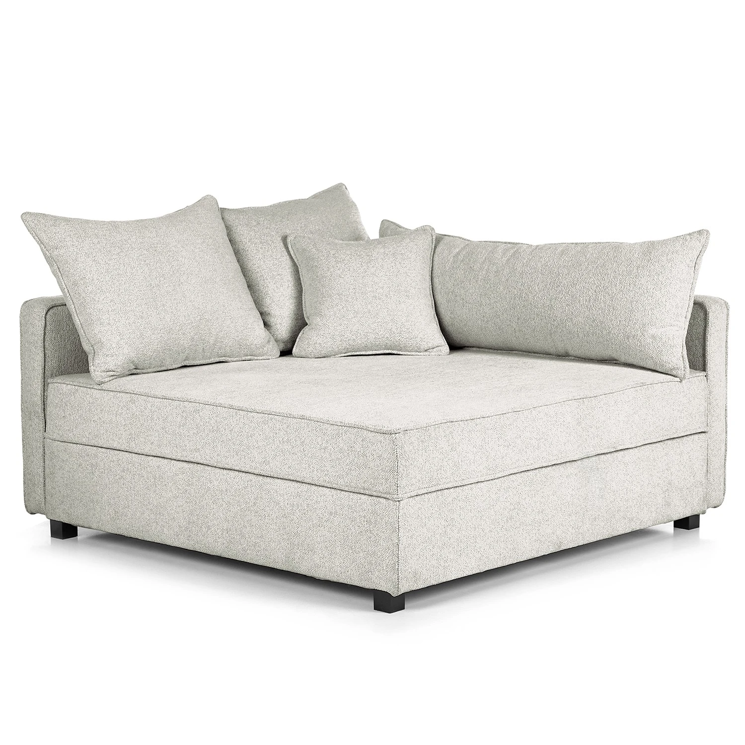 Studio Copenhagen 3-Sitzer Bigsofa ALON cosy - Webstoff Raya: Silber 3 Studio Copenhagen 3-Sitzer Bigsofa ALON cosy - Webstoff Raya: Silber – Bild 3