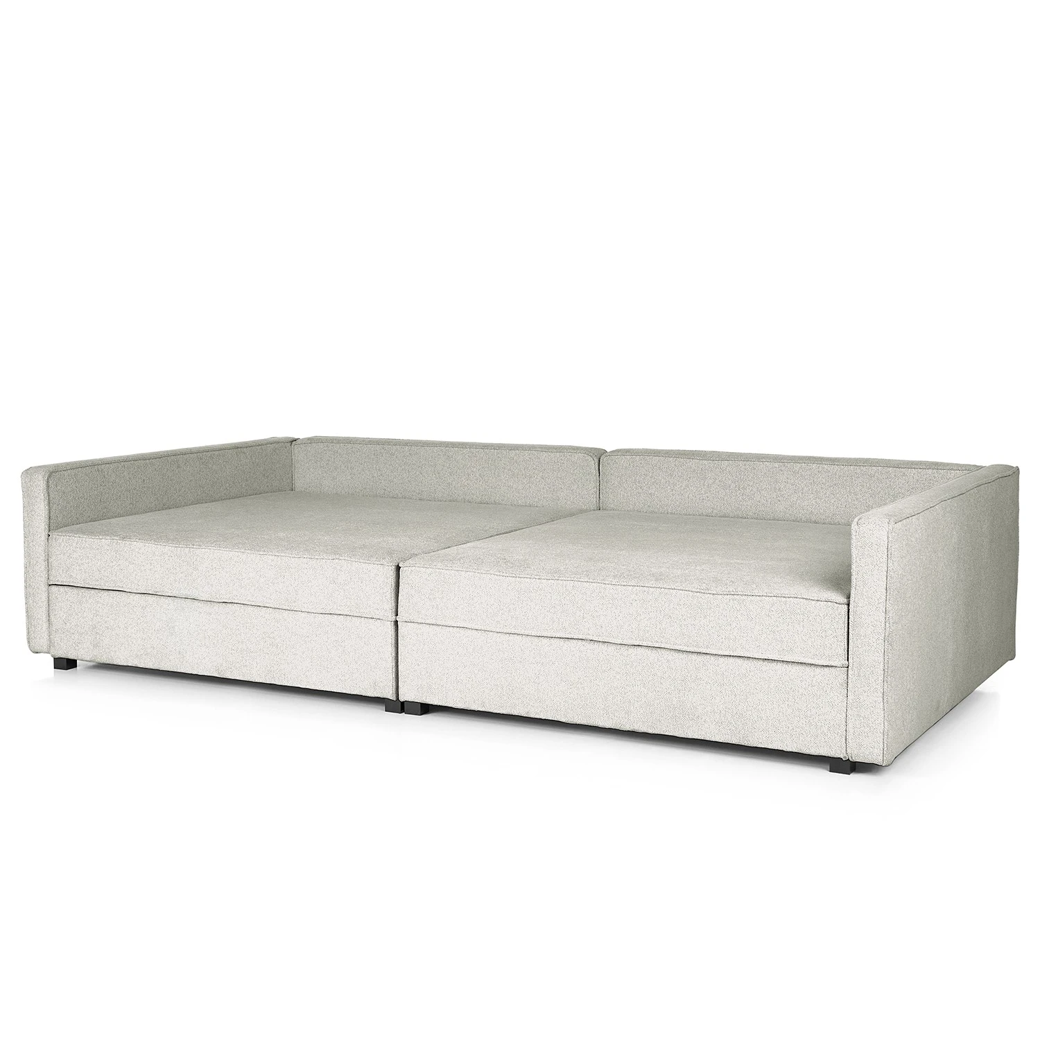 Studio Copenhagen 3-Sitzer Bigsofa ALON cosy - Webstoff Raya: Silber 6 Studio Copenhagen 3-Sitzer Bigsofa ALON cosy - Webstoff Raya: Silber – Bild 6