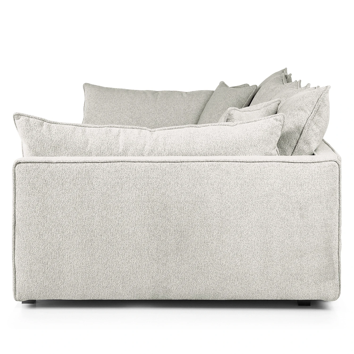 Studio Copenhagen 3-Sitzer Bigsofa ALON cosy - Webstoff Raya: Silber 11 Studio Copenhagen 3-Sitzer Bigsofa ALON cosy - Webstoff Raya: Silber – Bild 11