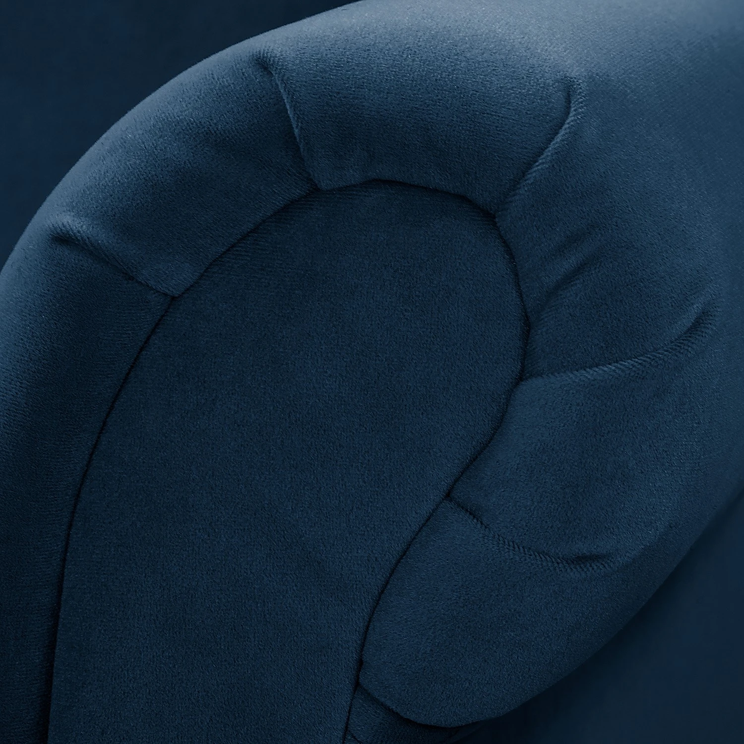 Norrwood Sessel Skog - Samt Vaia: Dunkelblau 8 Norrwood Sessel Skog - Samt Vaia: Dunkelblau – Bild 8