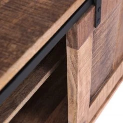 Red Living TV-Lowboard Toleos - Mango sägerau massiv / Eisen - Mangoholz / Schwarz 21 Red Living TV-Lowboard Toleos - Mango sägerau massiv / Eisen - Mangoholz / Schwarz -Wohnzimmermöbel boutique en ligne 1000352071 220520 050 DETAILS P000000001000352071