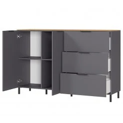 Germania Sideboard California I - Graphit -Wohnzimmermöbel boutique en ligne 1000352104 220512 031 DETAILS P000000001000352104