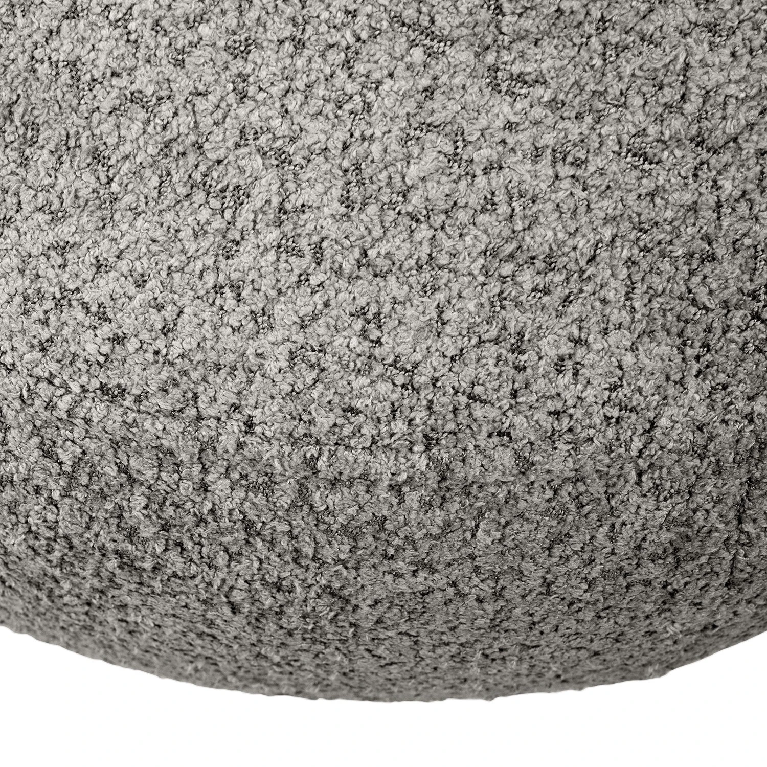 Loftscape Polsterhocker Union - Chenille Cady: Hellgrau 6 Loftscape Polsterhocker Union - Chenille Cady: Hellgrau – Bild 6