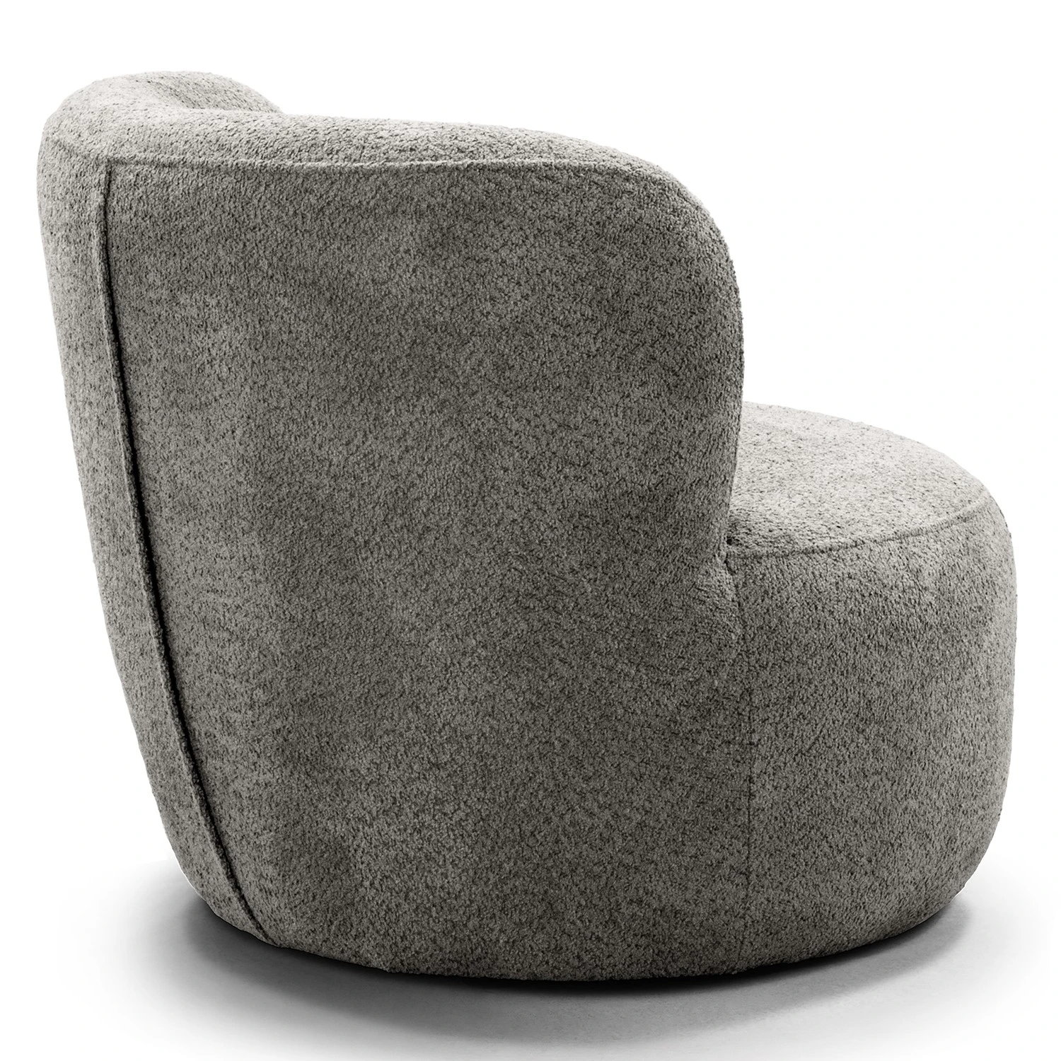 Loftscape Sessel Union - Chenille Cady: Hellgrau - Ohne Hocker 6 Loftscape Sessel Union - Chenille Cady: Hellgrau - Ohne Hocker – Bild 6