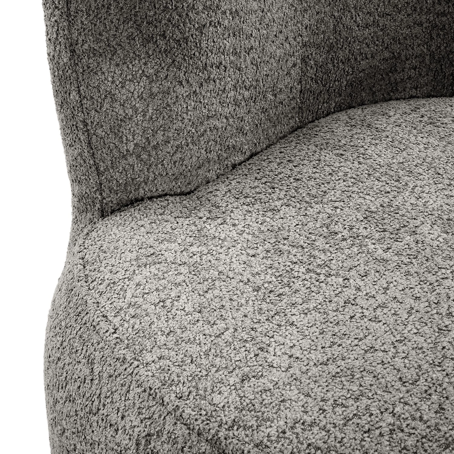 Loftscape Sessel Union - Chenille Cady: Hellgrau - Ohne Hocker 11 Loftscape Sessel Union - Chenille Cady: Hellgrau - Ohne Hocker – Bild 11