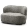 Loftscape Sofa Union (1,5-Sitzer) - Chenille Cady: Hellgrau