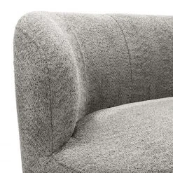 Loftscape Sofa Union (1,5-Sitzer) - Chenille Cady: Hellgrau -Wohnzimmermöbel boutique en ligne 1000352293 220525 080 DETAILS P000000001000352293