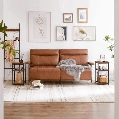 Red Living Beistelltisch Uberto II - Braun / Schwarz -Wohnzimmermöbel boutique en ligne 1000353399 220601 023 MOOD DETAILS P000000001000353399 mood