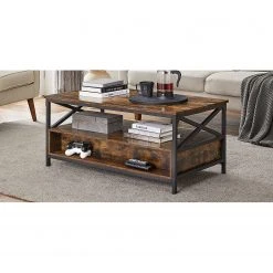 Red Living Couchtisch Molalla II - Braun / Schwarz -Wohnzimmermöbel boutique en ligne 1000353400 220601 023 MOOD DETAILS P000000001000353400 mood