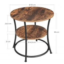 Red Living Beistelltisch Uberto III - Braun / Schwarz -Wohnzimmermöbel boutique en ligne 1000353404 220601 500 SKETCH DETAILS P000000001000353404 sketch