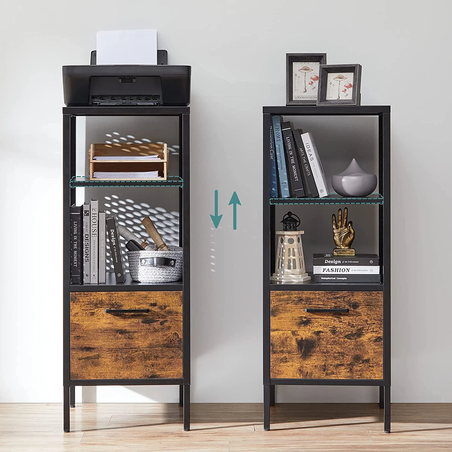 Red Living Regal Mocksville - Braun / Schwarz 3 Red Living Regal Mocksville - Braun / Schwarz – Bild 3