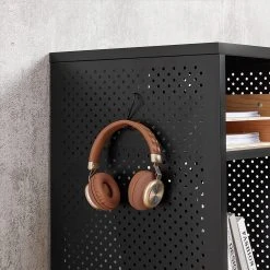 Red Living Regal Mocksville - Braun / Schwarz 10 Red Living Regal Mocksville - Braun / Schwarz -Wohnzimmermöbel boutique en ligne 1000353473 220601 031 DETAILS P000000001000353473