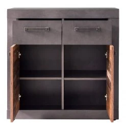 Trendteam Kommode Indy I - Altholz Dekor / Anthrazit -Wohnzimmermöbel boutique en ligne 1000353495 220520 031 DETAILS P000000001000353495