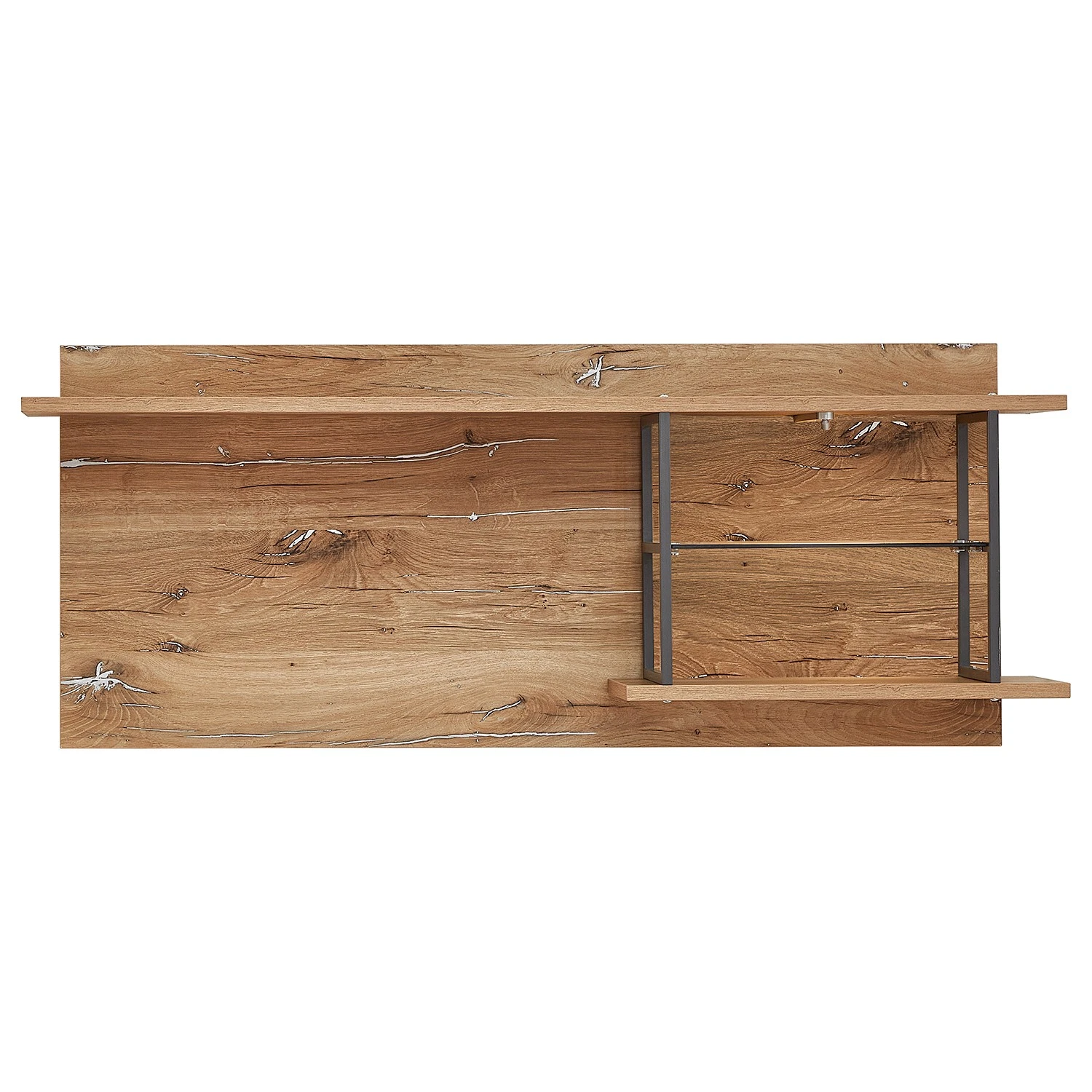 Red Living Wohnwand Sligo III (3-teilig) - Risseiche Silber Dekor / Graphit 4 Red Living Wohnwand Sligo III (3-teilig) - Risseiche Silber Dekor / Graphit – Bild 4