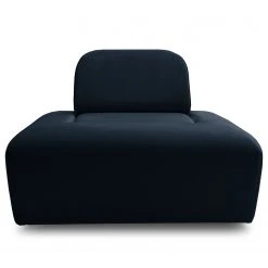 Miu Form Hocker Miu Magic mit Rückenlehne S - Samt Sadia: Dunkelblau -Wohnzimmermöbel boutique en ligne 1000354952 220816 060 DETAILS P000000001000354952