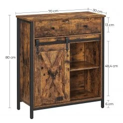 Red Living Kommode Torm II - Braun / Schwarz 13 Red Living Kommode Torm II - Braun / Schwarz -Wohnzimmermöbel boutique en ligne 1000355224 220601 500 SKETCH DETAILS P000000001000355224 sketch