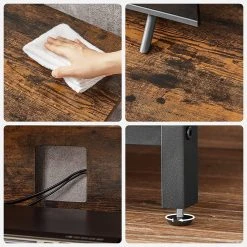 Red Living TV-Rack Leesville - Braun / Schwarz 16 Red Living TV-Rack Leesville - Braun / Schwarz -Wohnzimmermöbel boutique en ligne 1000355232 220601 033 DETAILS P000000001000355232