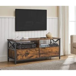 Red Living TV-Lowboard Molalla II - Braun / Schwarz -Wohnzimmermöbel boutique en ligne 1000355235 220601 021 MOOD DETAILS P000000001000355235 mood