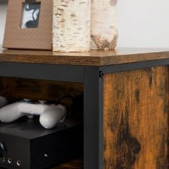 Red Living TV-Lowboard Leesville - Braun / Schwarz -Wohnzimmermöbel boutique en ligne 1000355237 220601 030 DETAILS P000000001000355237