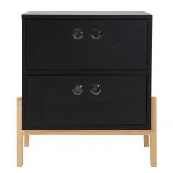 Norrwood Beistelltisch Caborn - Schwarz / Pinie 9 Norrwood Beistelltisch Caborn - Schwarz / Pinie -Wohnzimmermöbel boutique en ligne 1000355277 220603 030 DETAILS P000000001000355277