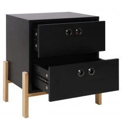 Norrwood Beistelltisch Caborn - Schwarz / Pinie 10 Norrwood Beistelltisch Caborn - Schwarz / Pinie -Wohnzimmermöbel boutique en ligne 1000355277 220603 031 DETAILS P000000001000355277