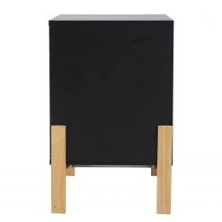 Norrwood Beistelltisch Caborn - Schwarz / Pinie 11 Norrwood Beistelltisch Caborn - Schwarz / Pinie -Wohnzimmermöbel boutique en ligne 1000355277 220603 032 DETAILS P000000001000355277