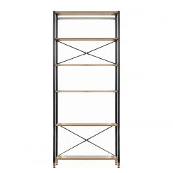 Red Living Regal Ruoms III - Akazie Dekor / Schwarz -Wohnzimmermöbel boutique en ligne 1000355288 220603 030 DETAILS P000000001000355288