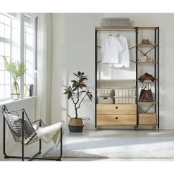 Red Living Regal Ruoms I - Akazie Dekor / Schwarz -Wohnzimmermöbel boutique en ligne 1000355289 220603 023 MOOD DETAILS P000000001000355289 mood