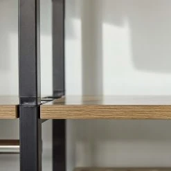 Red Living Regal Ruoms II - Akazie Dekor / Schwarz 13 Red Living Regal Ruoms II - Akazie Dekor / Schwarz -Wohnzimmermöbel boutique en ligne 1000355290 220603 031 DETAILS P000000001000355290