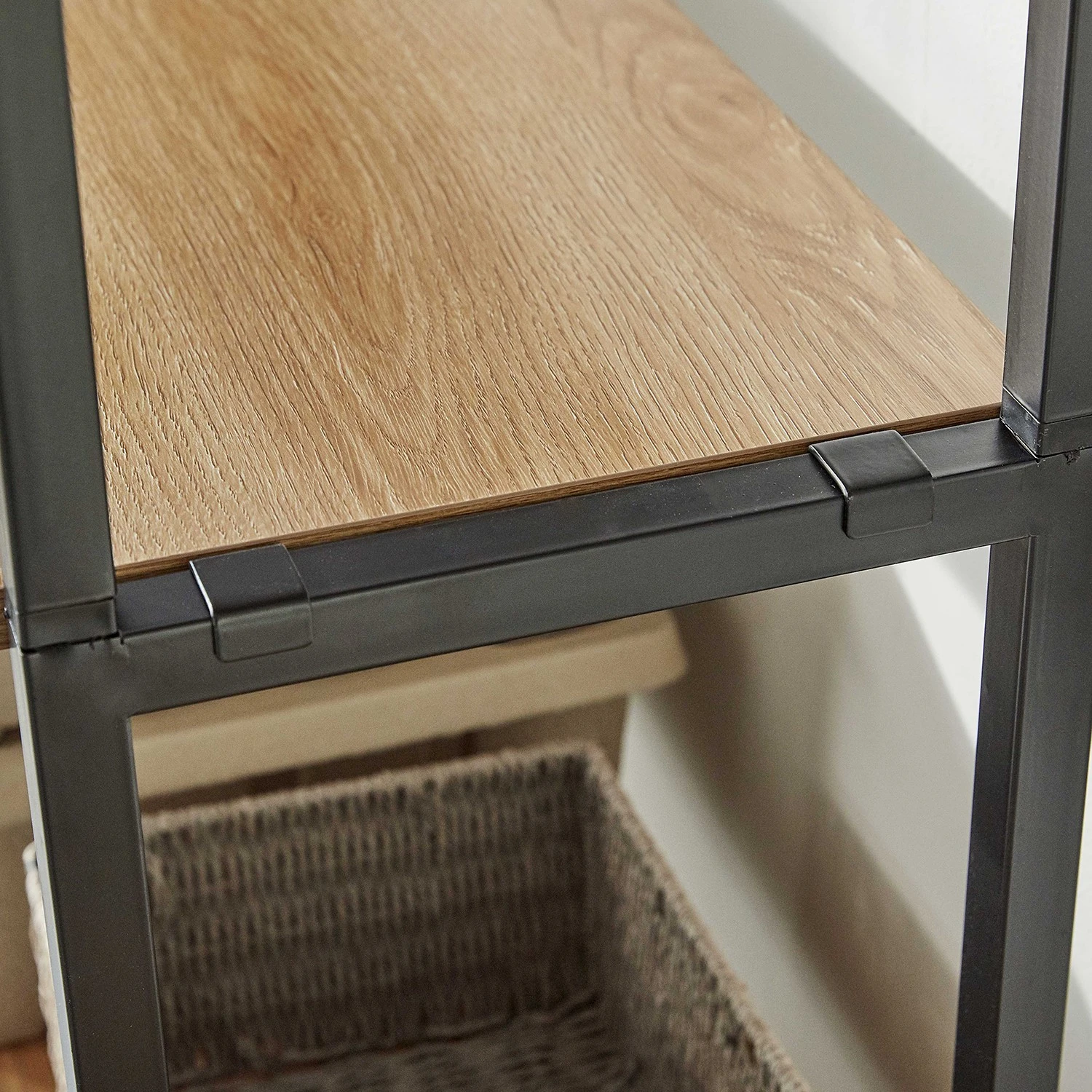 Red Living Regal Ruoms IV - Akazie Dekor / Schwarz 6 Red Living Regal Ruoms IV - Akazie Dekor / Schwarz – Bild 6