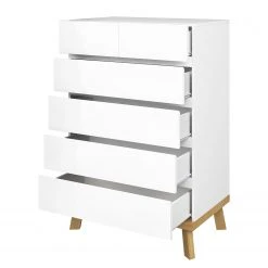 Norrwood Kommode Skön - Weiß / Eiche Dekor 11 Norrwood Kommode Skön - Weiß / Eiche Dekor -Wohnzimmermöbel boutique en ligne 1000355301 220603 031 DETAILS P000000001000355301