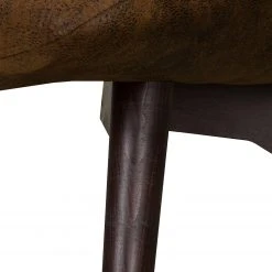 Sofa Brazil II (2-Sitzer) - Microfaser Goda: Cognac -Wohnzimmermöbel boutique en ligne 1000355449 220615 100 DETAILS P000000001000355449