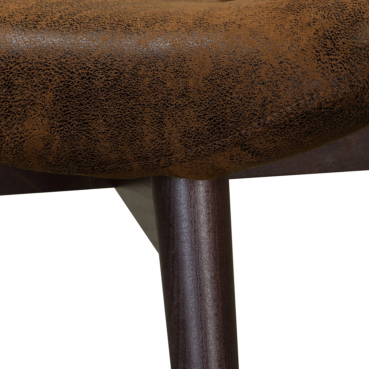 Polsterhocker Brazil II - Microfaser Goda: Cognac 7 Polsterhocker Brazil II - Microfaser Goda: Cognac – Bild 7