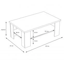Loftscape Couchtisch Verolme I - Eiche Dekor -Wohnzimmermöbel boutique en ligne 1000356691 220603 500 SKETCH DETAILS P000000001000356691 sketch