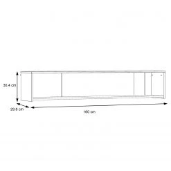 Loftscape Wandregal Ozora - Hochglanz Weiß / Matt Weiß 10 Loftscape Wandregal Ozora - Hochglanz Weiß / Matt Weiß -Wohnzimmermöbel boutique en ligne 1000356692 220603 500 SKETCH DETAILS P000000001000356692 sketch