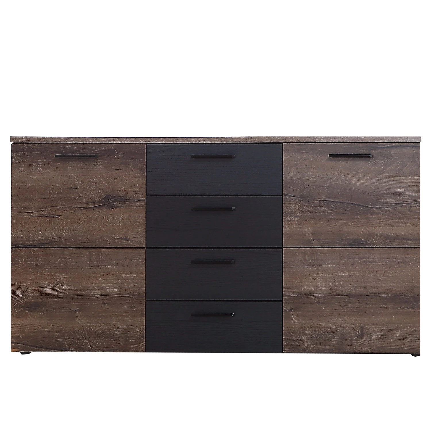 Loftscape Sideboard Uvero - Eiche Schwarz Dekor / Eiche Havanna Dekor 3 Loftscape Sideboard Uvero - Eiche Schwarz Dekor / Eiche Havanna Dekor – Bild 3