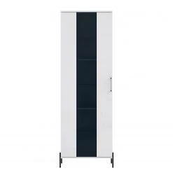 Loftscape Standvitrine Ozora - Hochglanz Weiß / Matt Weiß -Wohnzimmermöbel boutique en ligne 1000356714 220603 030 DETAILS P000000001000356714