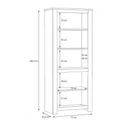 Loftscape Standvitrine Verolme - Eiche Dekor -Wohnzimmermöbel boutique en ligne 1000356717 220603 501 SKETCH DETAILS P000000001000356717 sketch