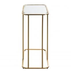 Loftscape Beistelltisch Sabugal - Glas / Metall - Gold -Wohnzimmermöbel boutique en ligne 1000356853 220609 032 DETAILS P000000001000356853