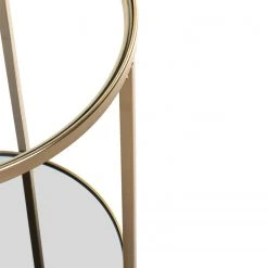 Loftscape Beistelltisch Pag IV - Glas / Metall - Gold -Wohnzimmermöbel boutique en ligne 1000356857 220609 031 DETAILS P000000001000356857