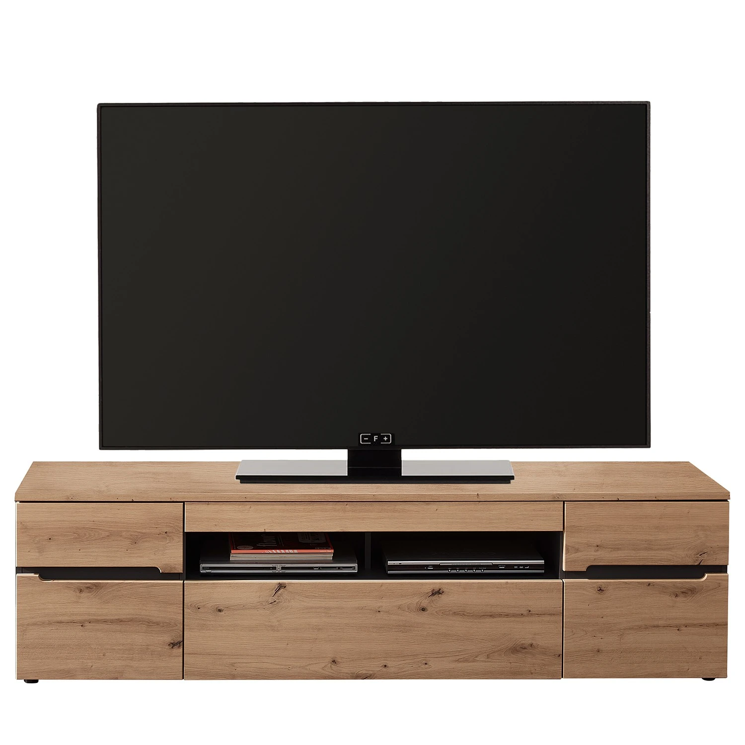 Loftscape TV-Lowboard Moosic - Eiche Artisan Dekor / Graphit 1 Loftscape TV-Lowboard Moosic - Eiche Artisan Dekor / Graphit