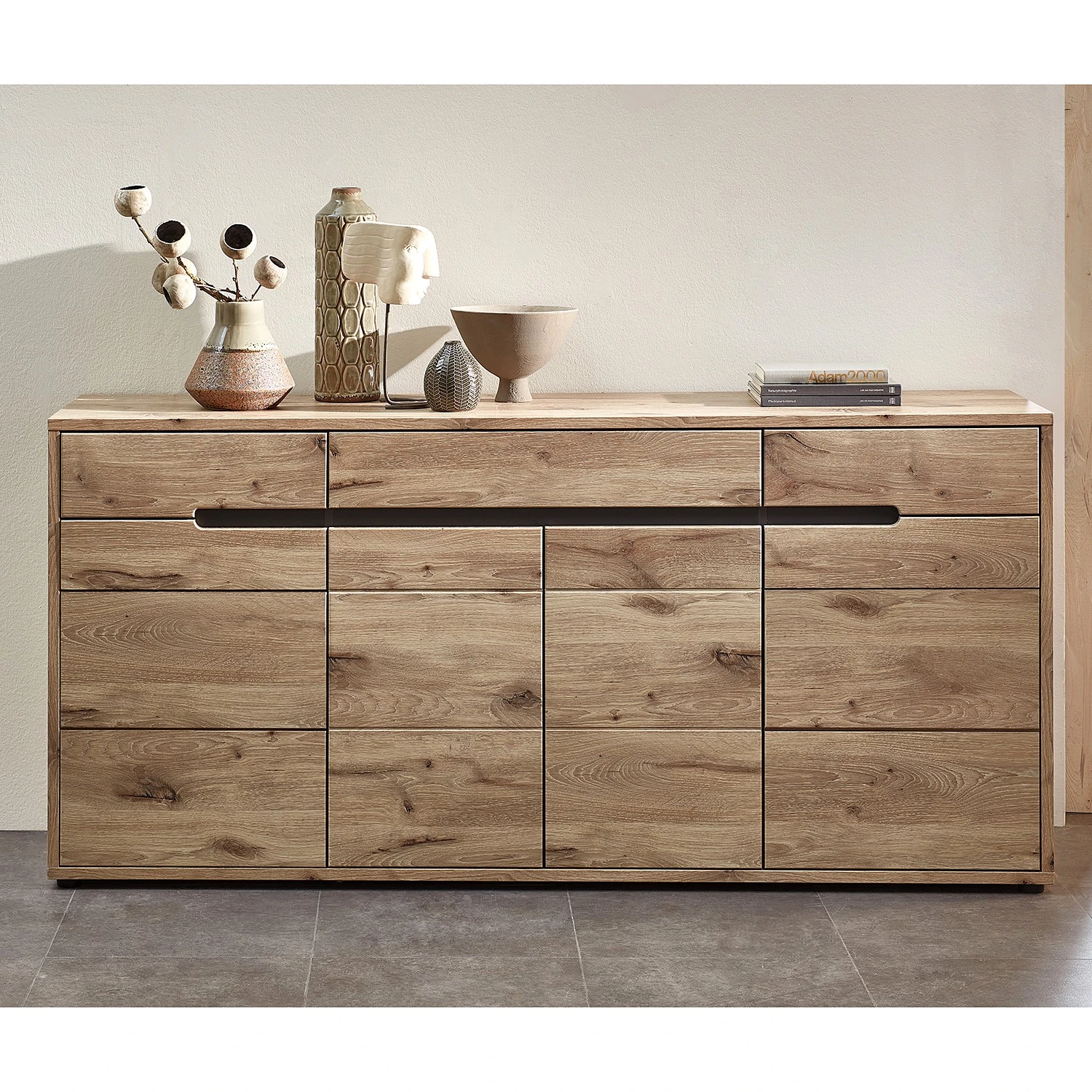 Loftscape Sideboard Tallard - Balkeneiche Dekor / Graphit 2 Loftscape Sideboard Tallard - Balkeneiche Dekor / Graphit – Bild 2